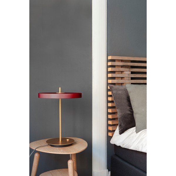 Lampada da tavolo dimmerabile a LED bordeaux con paralume in metallo (altezza 41,5 cm) Asteria Table - UMAGE-image-4