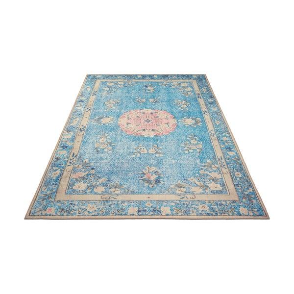 Tappeto blu 150x80 cm - Ragami-image-2