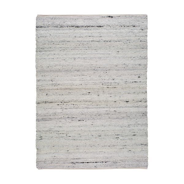 Tappeto grigio chiaro in plastica riciclata , 60 x 110 cm Cinder - Universal