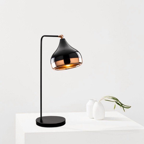 Lampada da tavolo in colore nero-rame Yildo - Opviq lights-image-4