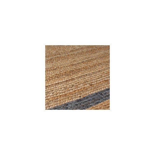 Tappeto grigio/di colore naturale in iuta tessuto a mano 120x170 cm Grace – Flair Rugs-image-3