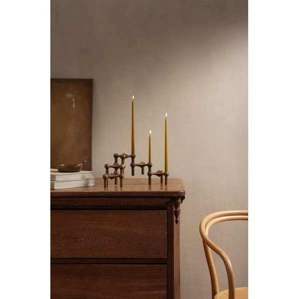 Portacandele in set in metallo 3 pz Nagel – STOFF Nagel-image-1