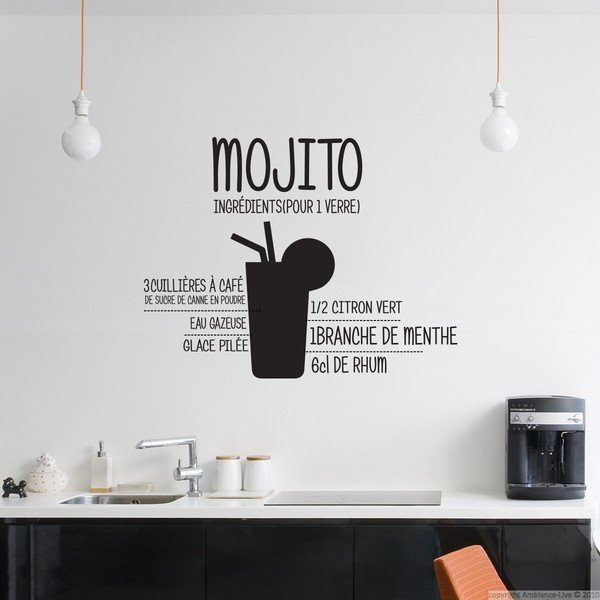 Samolepka Ambiance Cocktail Mojito