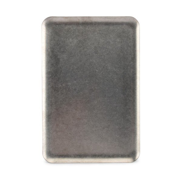 Vassoio vassoio di servizio in acciaio inox 20x30 cm Serve – BonBistro-image-2