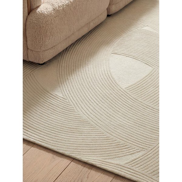 Tappeto color crema in lana 160x230 cm Kensington Victoria – Ted Baker-image-3