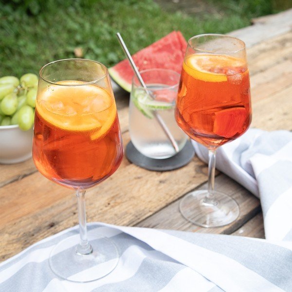 Set di bicchieri da vino 6 pz 450 ml Sandra - Orion-image-2