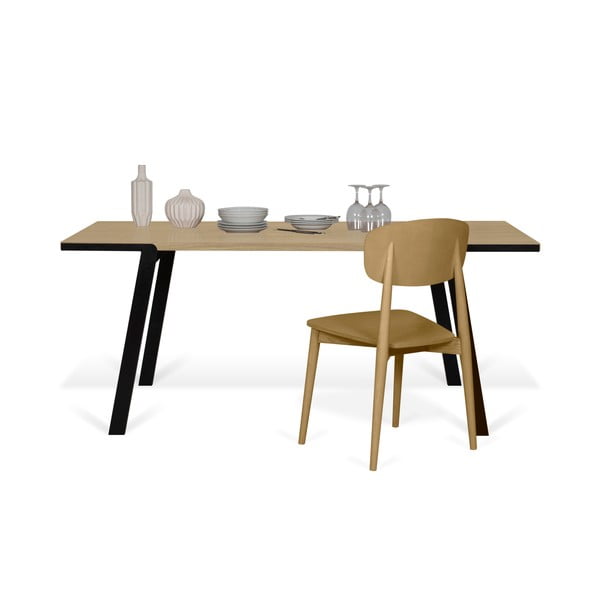 Tavolo da pranzo in rovere 200x100 cm Drift - TemaHome-image-3