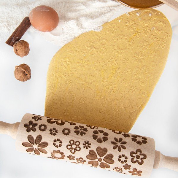 Mattarello con rilievo in legno – Orion-image-1