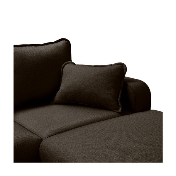 Divano angolare nero (angolo destro) Beata - Ropez-image-1