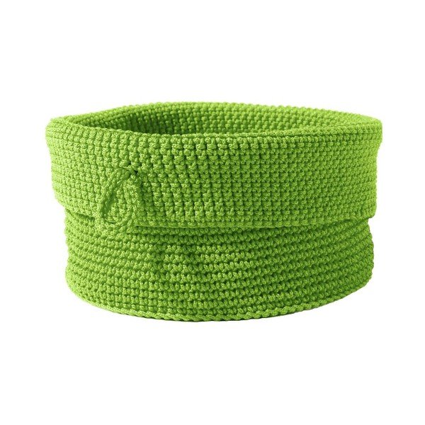 Košík Confetti Lime, 19 cm
