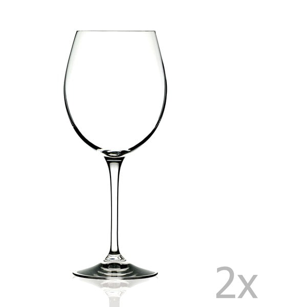 Set di 2 bicchieri da vino Sandra - RCR Cristalleria Italiana