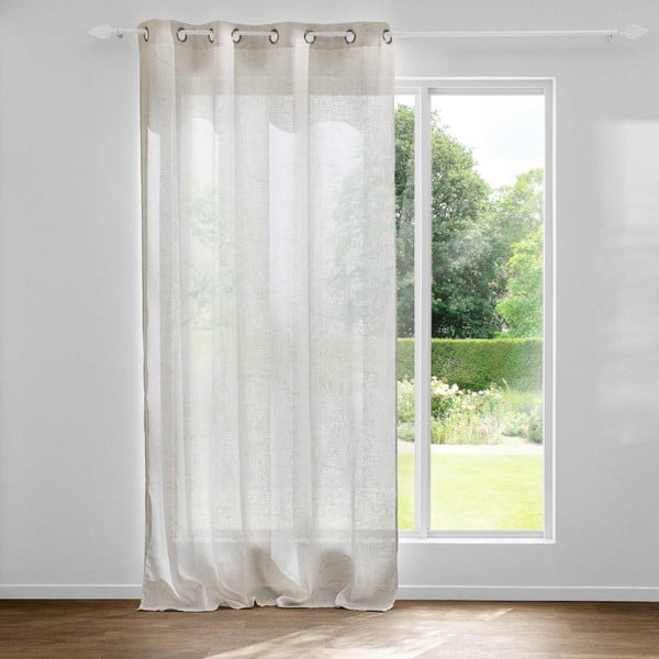 Tenda beige 140x280 cm Marius - douceur d'intérieur-image-2