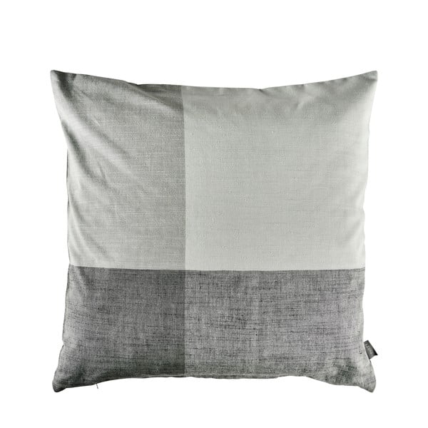 Cuscino in cotone grigio Oliver, 50 x 50 cm Check - Södahl