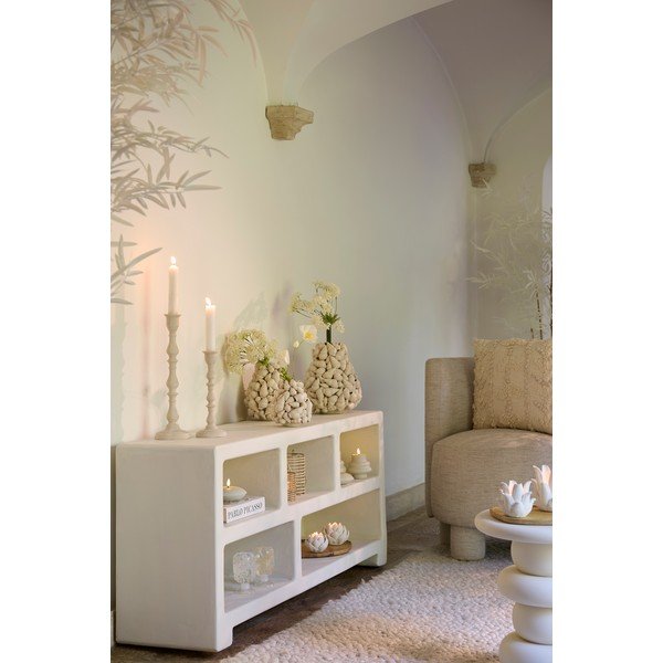 Scaffale color crema 140x60x35 cm Nahua – Light & Living-image-1