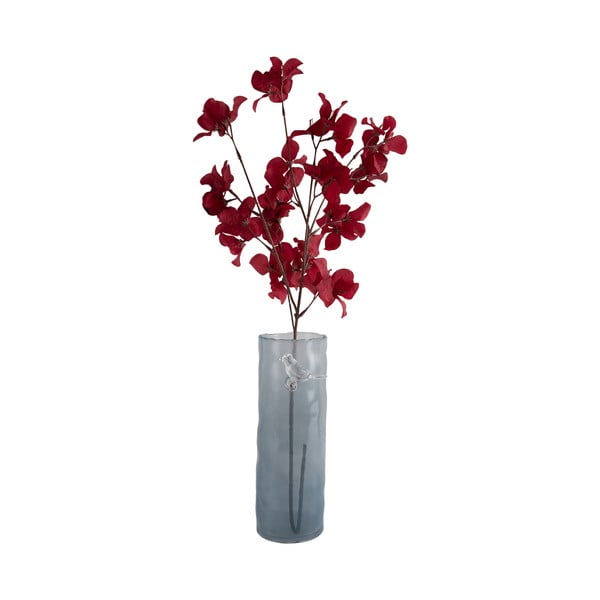 Vaso blu in vetro (altezza totale 27 cm) Bird On Branch – PT LIVING-image-3