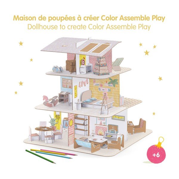 Casa delle bambole DIY - Djeco-image-2