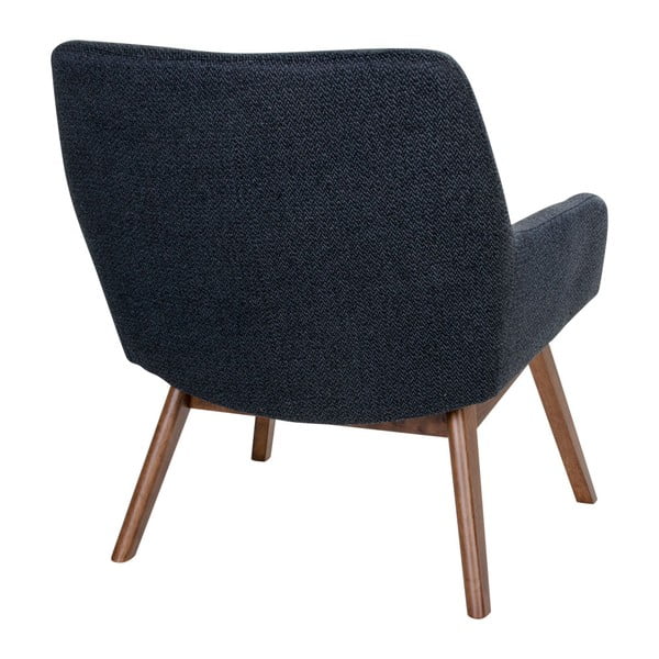 Poltrona in legno di noce scuro Londra - House Nordic-image-4