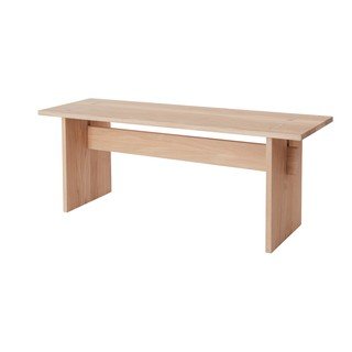 Panchina di colore naturale in legno massiccio Kotai – OYOY Living Design