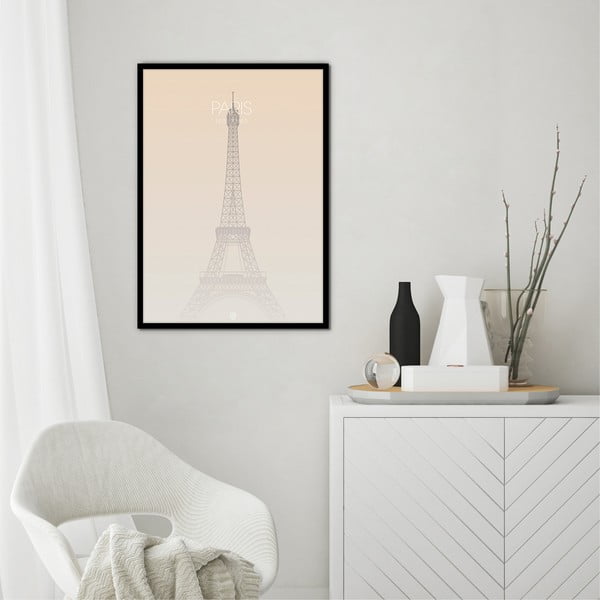 Dipinto 50x70 cm Paris Eiffel Tower – Malerifabrikken-image-1