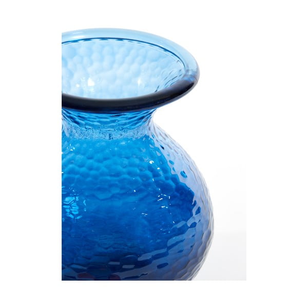 Vaso in vetro blu Ozark - Light & Living-image-2