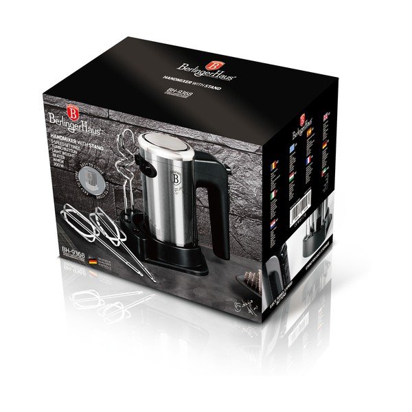 Battitore a mano Black Silver Collection - BerlingerHaus-image-2