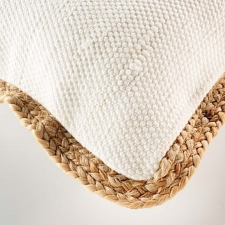 Cuscino decorativo in juta 45x45 cm Akina - douceur d'intérieur
