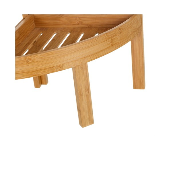 Supporto angolare in bambù a tre livelli - Casa Selección-image-3