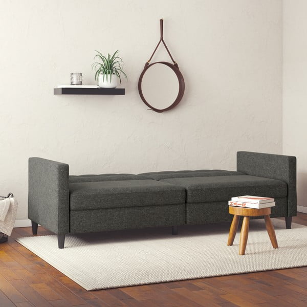 Divano letto grigio 82 cm Hartford - Støraa-image-1