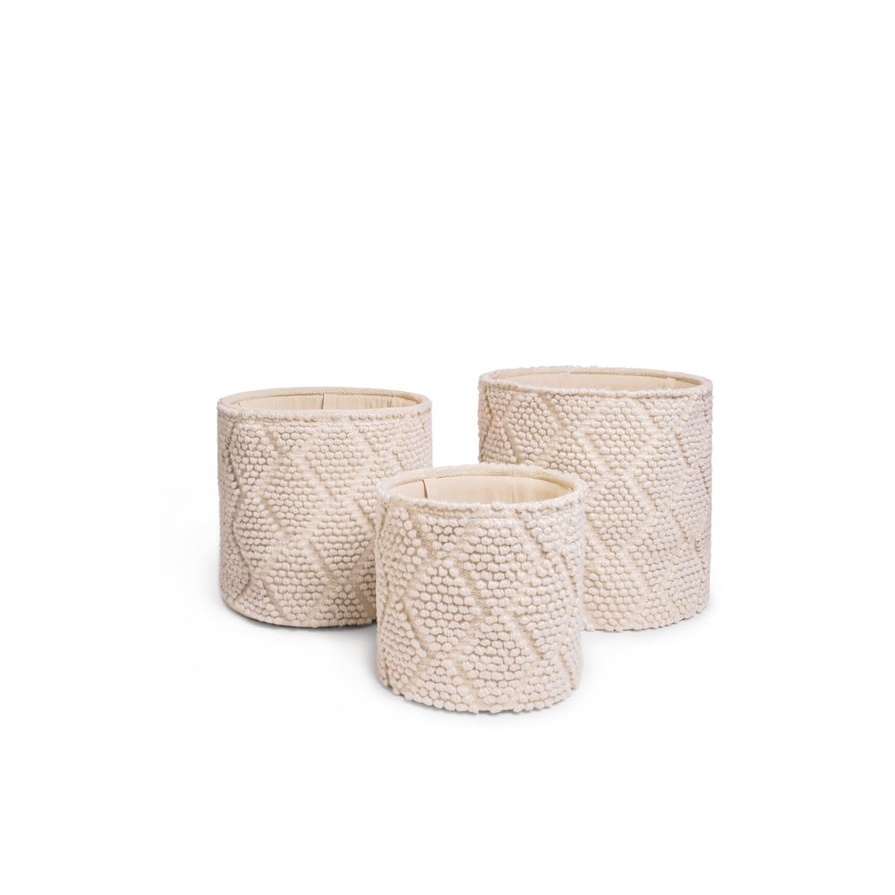 Cestini portaoggetti in set da 3 Pearl - Bonami Essentials | Ceste