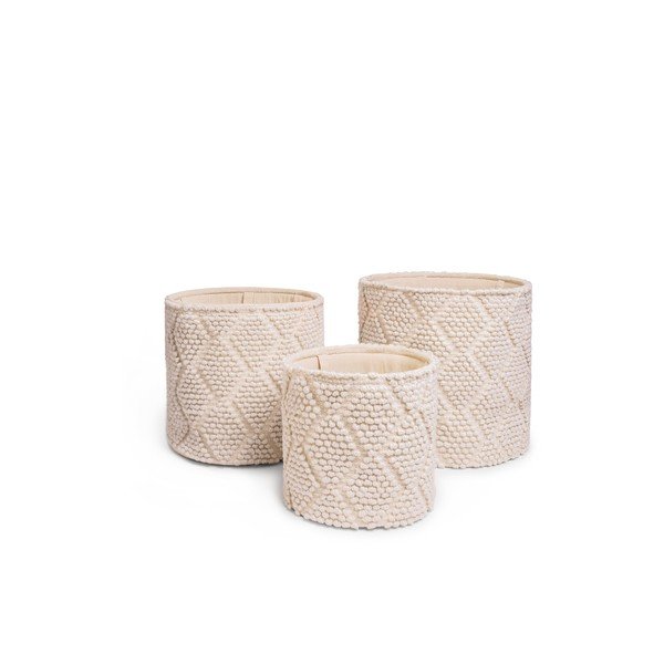 Cestini portaoggetti in set da 3 Pearl - Bonami Essentials