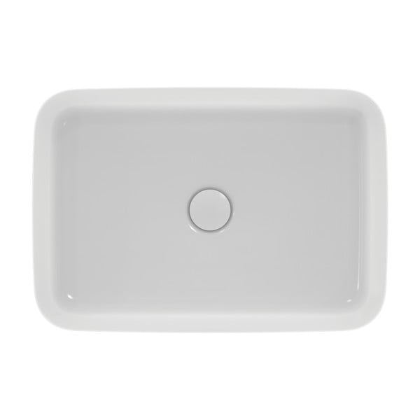 Lavabo in ceramica bianca 55x38 cm Ipalyss - Ideal Standard-image-2