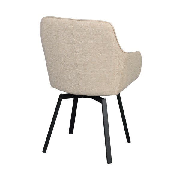 Set di sedie da pranzo beige in imbottito 2 pz Alison – Rowico-image-4