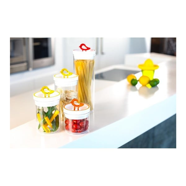 Vasetto giallo Livio, 400 ml - Vialli Design-image-1