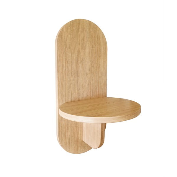 Mensole in legno di quercia in colore naturale Soft - Woodman-image-2