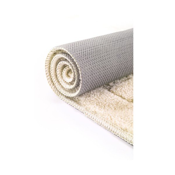 Set di tappetini per il bagno color crema 2 pz 50x80 cm Kareli – Foutastic-image-4