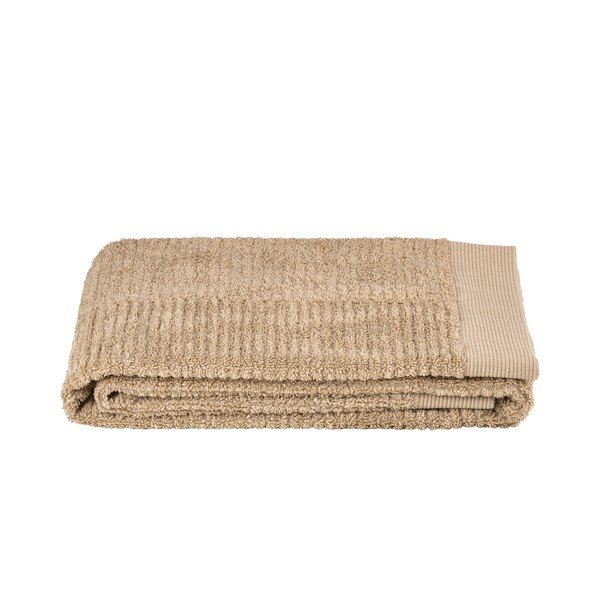 Asciugamano tipo terry beige in cotone 70x140 cm Classic – Zone