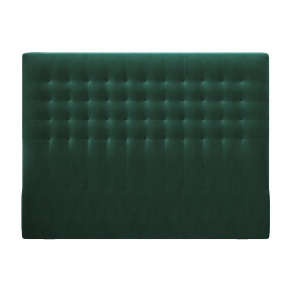Testata verde chiaro con rivestimento in velluto Windsor & Co Sofas Apollo, 160 x 120 cm - Cosmopolitan Design