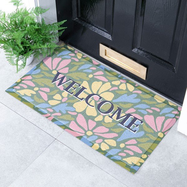 Zerbino in PVC 40x70 cm Welcome – Artsy Doormats-image-1