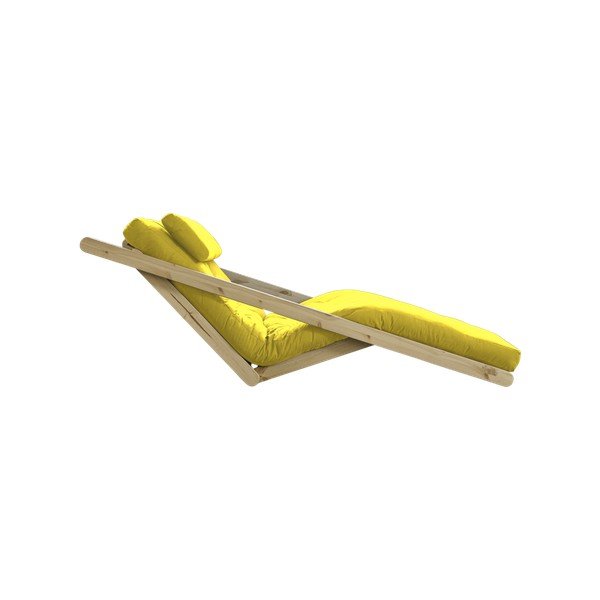 Dvoumístná variabilní lenoška Karup Figo Raw/Amarillo-image-4