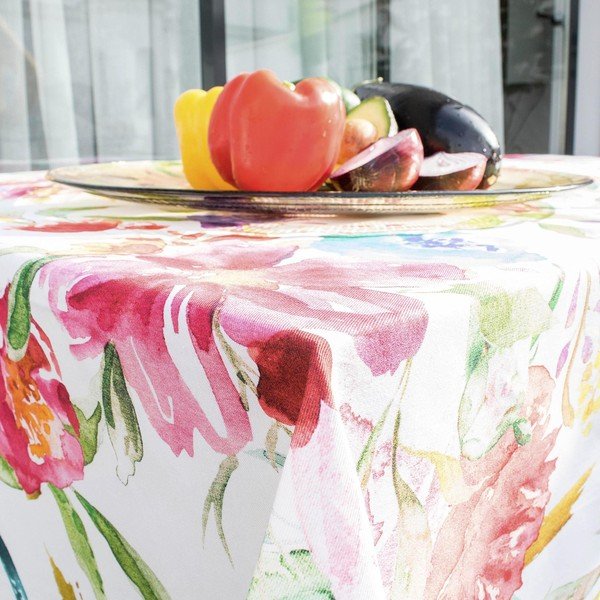 Tovaglia di cotone Basic , 225 x 150 cm Pink Bloom - Happy Friday-image-2