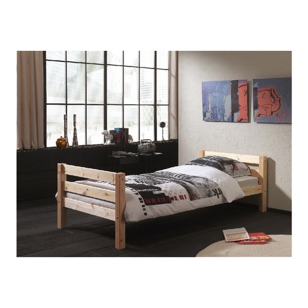 Letto naturale per bambini , 90 x 200 cm Pino - Vipack-image-1