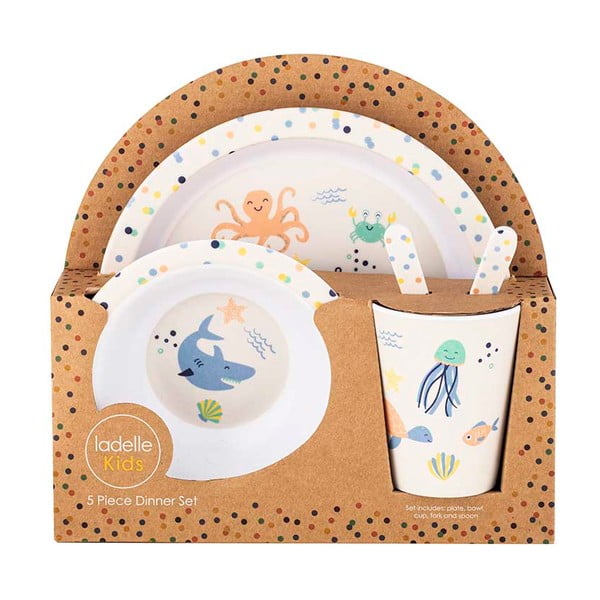 Set da pranzo per bambini 5 pezzi Ocean - Ladelle-image-2
