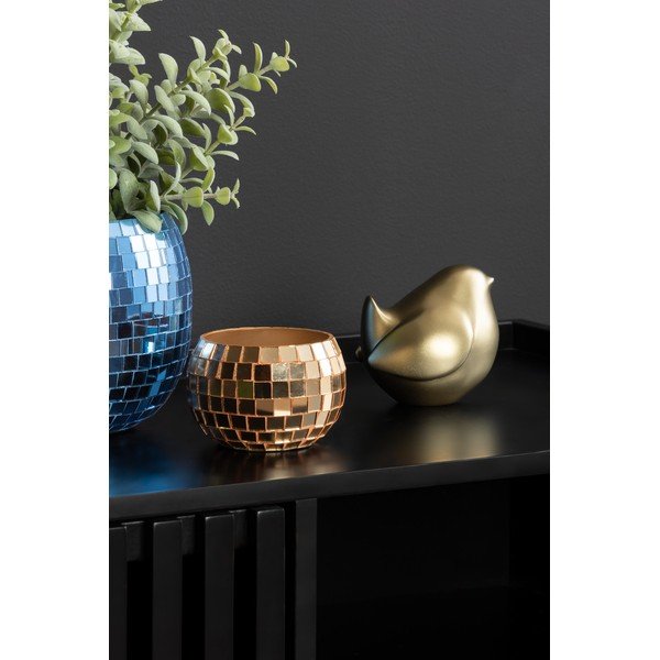 Statua in poliresina (altezza 10 cm) Fat Bird - PT LIVING-image-1