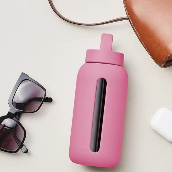 Bottiglia bottiglia da viaggio rosa 720 ml Flamingo Pink – Muuki-image-1