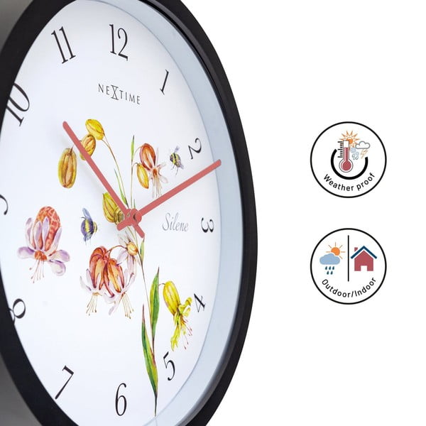 Orologio da parete per esterni ø 30,5 cm Silene - NeXtime-image-4