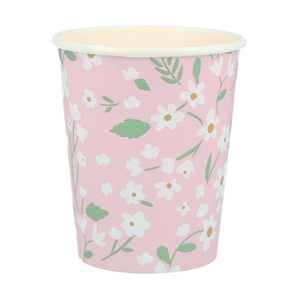 Bicchieri di carta monouso in set da 12 Ditsy - Meri Meri-image-2