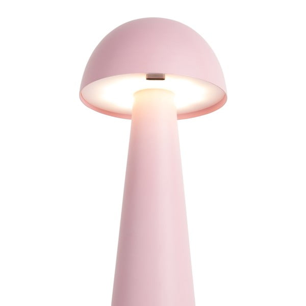 Lampada da tavolo LED rosa (altezza totale 16,5 cm) Mini LED Dome – Leitmotiv-image-2