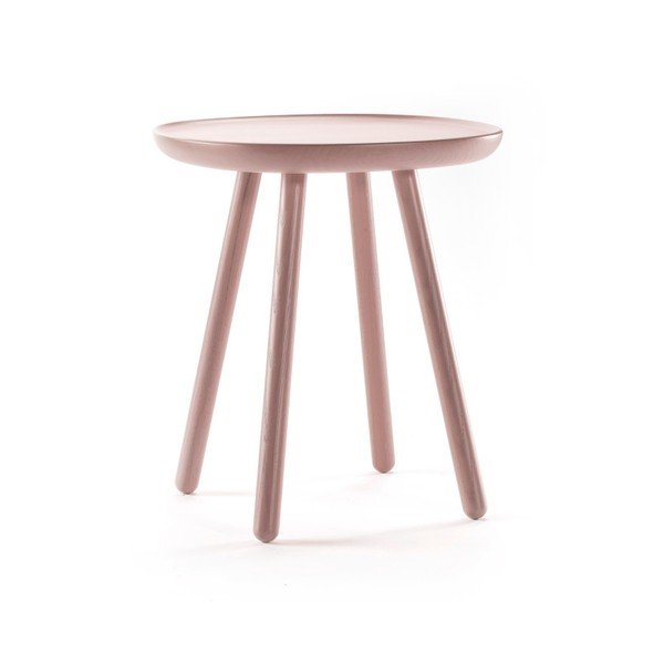 Tavolo contenitore in legno , ⌀ 45 cm Naïve - EMKO