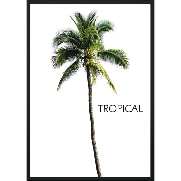 Poster da parete in cornice BERMUDA/TROPICAL, 40 x 50 cm Bermuda Tropical - DecoKing