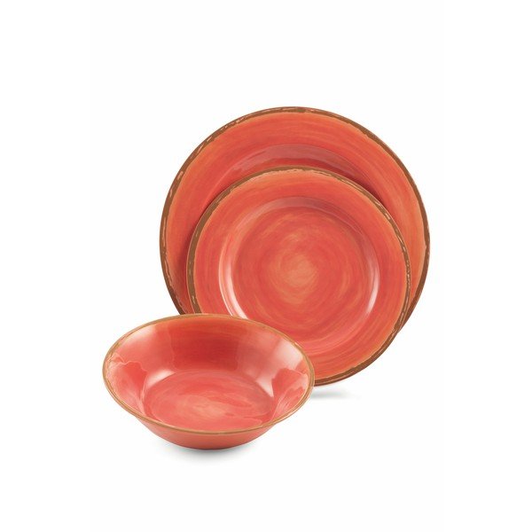 Villa d'Este Lucia, set di stoviglie colorate da 18 pezzi - VDE Tivoli 1996-image-3